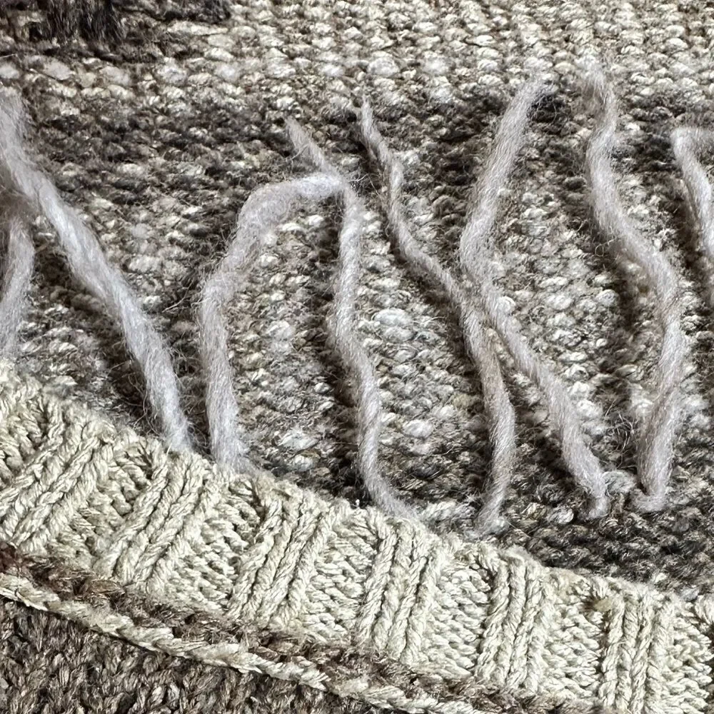 Ralph Lauren RRL Southwestern Organic Fringe Sweater